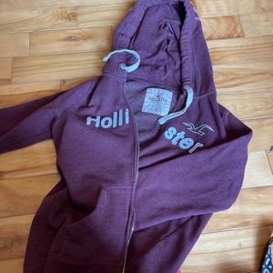 Boys Vintage Hollister zip up hoodie